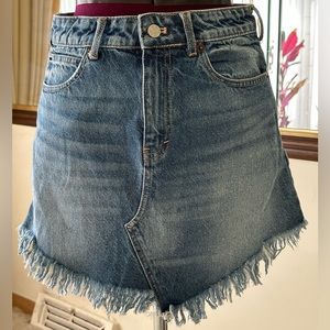 Free People Fringe Mini Skirt